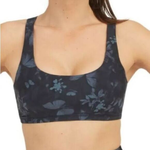 Spanx Printed Low Impact Sports Bra NWT - Picture 1 of 4